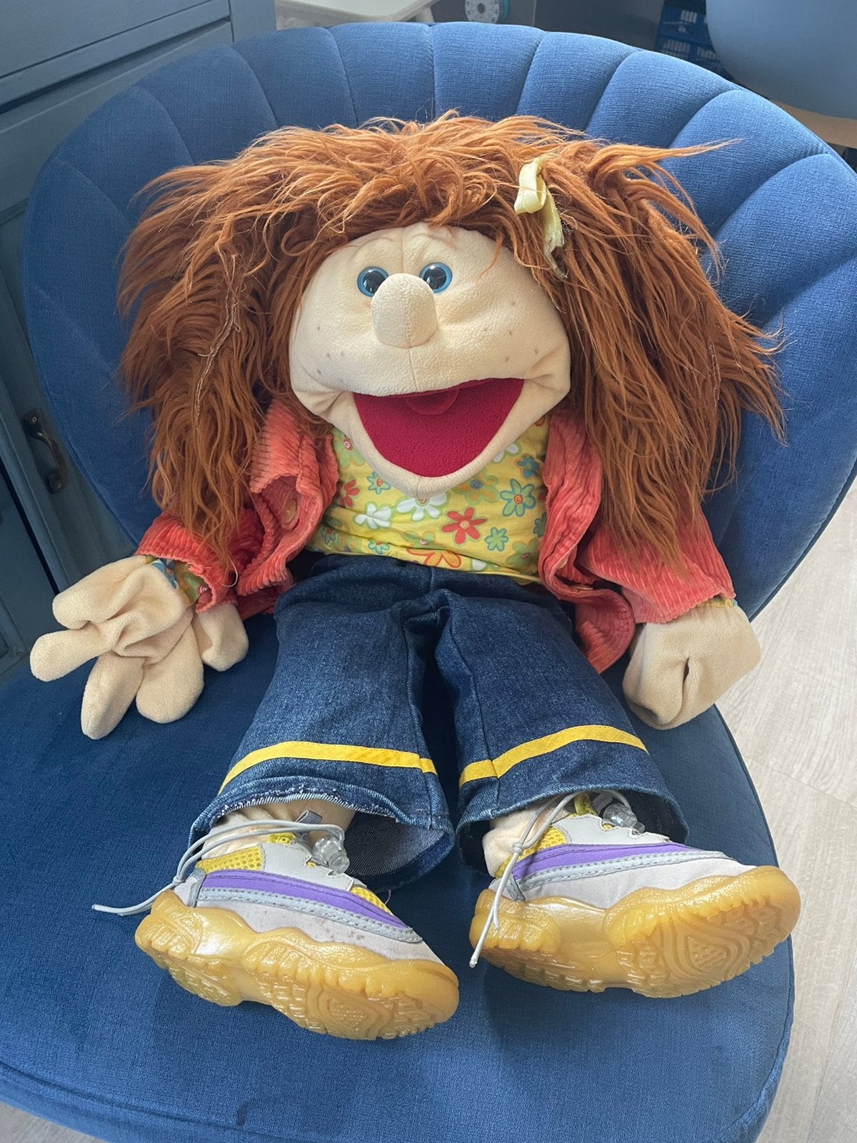 Handpop Sofie Living Puppets, Ophalen of Verzenden, Zo goed als nieuw, Overige typen