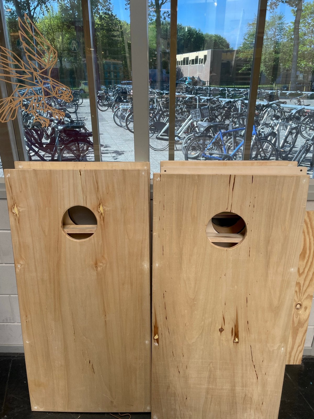 2 Cornhole borden met standaard, Ophalen of Verzenden, Nieuw