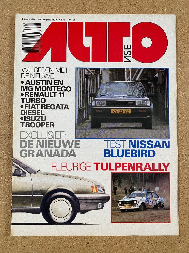 Autovisie 9 1984, Verzenden, Gelezen, Algemeen