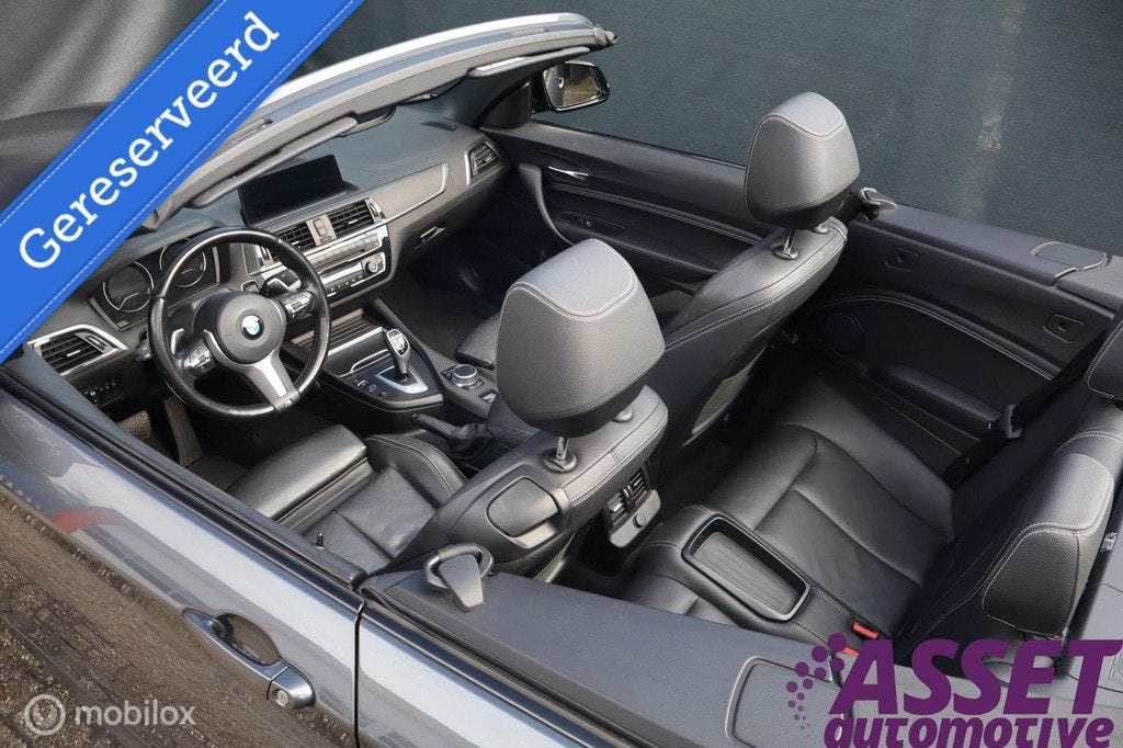 BMW M240i aut Cabrio High Executive M-Sport 443 pk | Keyless, Auto's, Automatische klimaatregeling, Achterwielaandrijving, Gebruikt