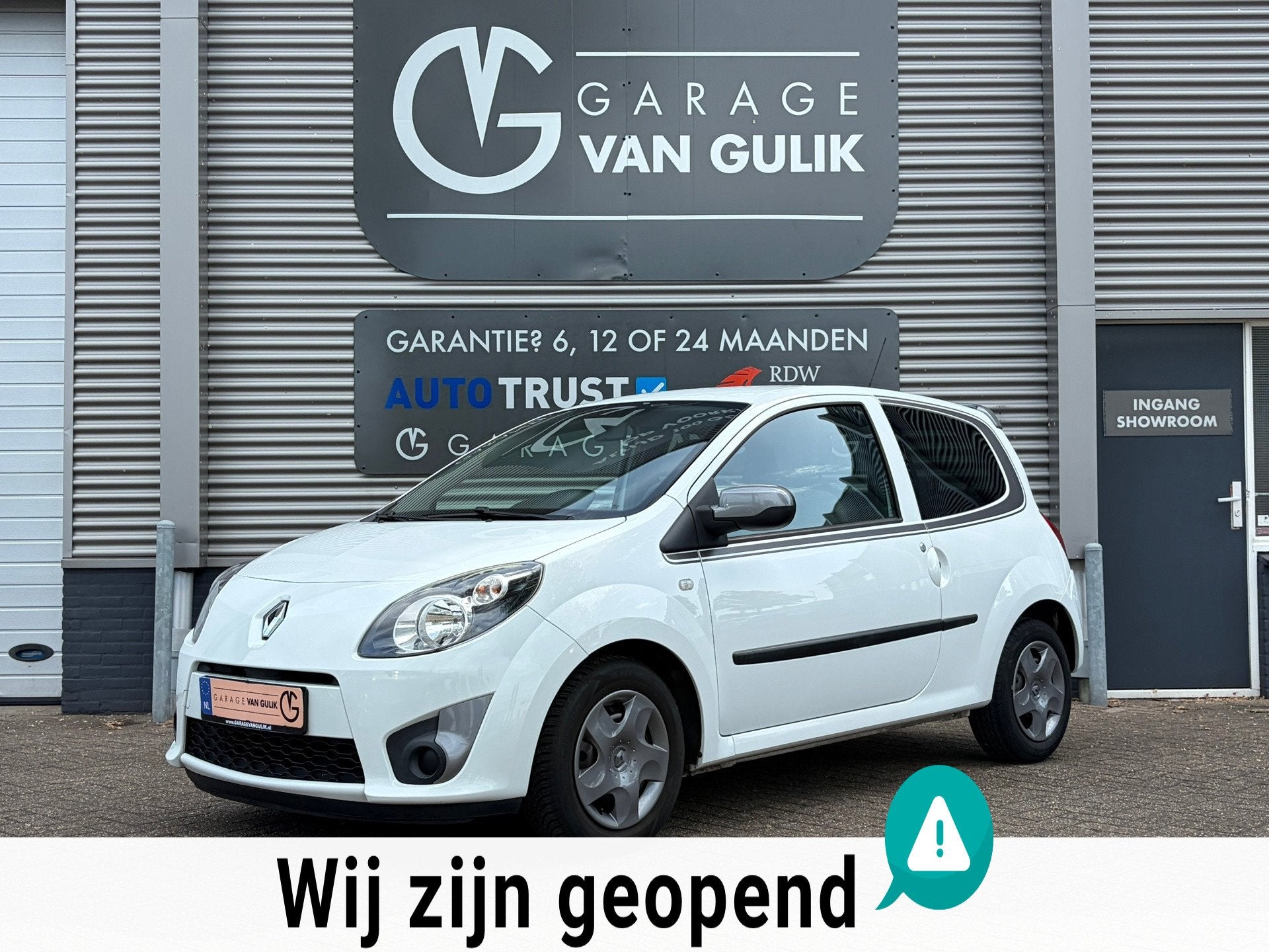 Renault Twingo 1.2-16V Collection 75PK Airco,Isofix,ElektrRa, Auto's, Renault, Gebruikt, Beige, 4 cilinders, 4 stoelen