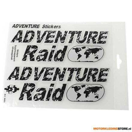 Booster Adventure stickers Adventure Raid 20x24 cm, N.v.t., Motoren, Kleding | Motorkleding, Ophalen of Verzenden, Nieuw met kaartje