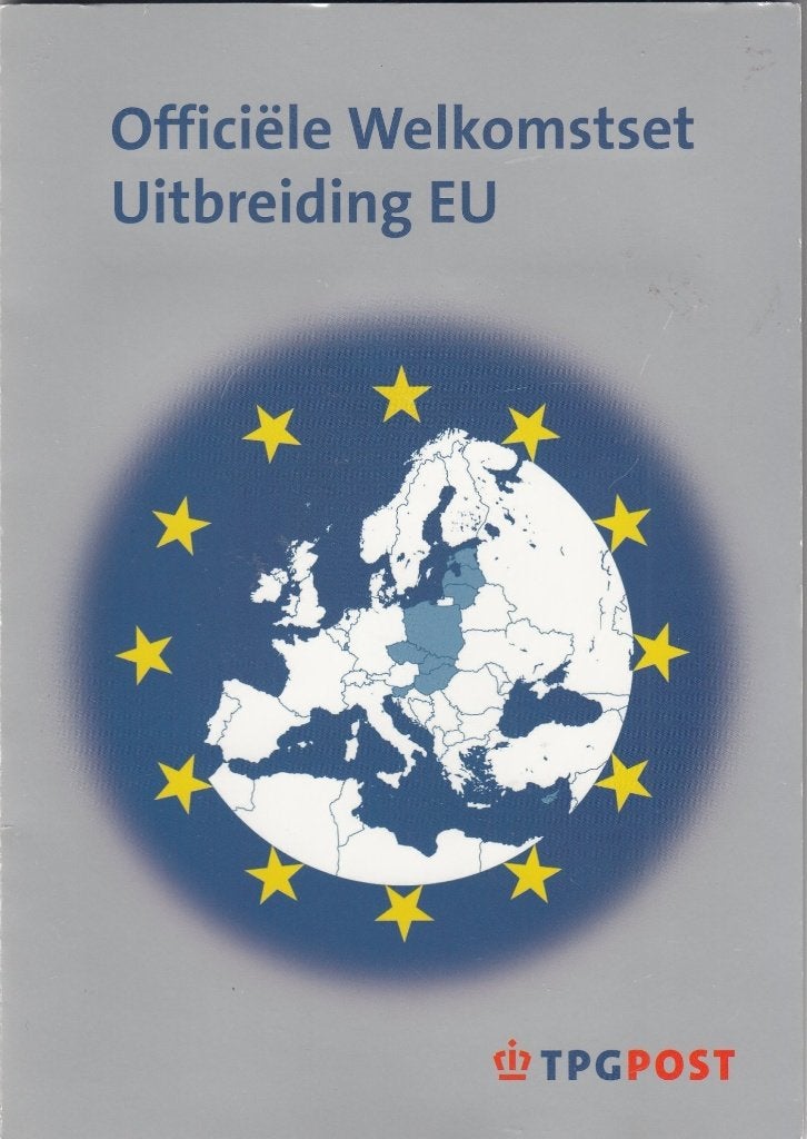 Officiële Welkomstset uitbreiding EU incl. 5 euro zilver, Postzegels en Munten, Munten | Nederland, Setje, Koningin Beatrix, Zilver