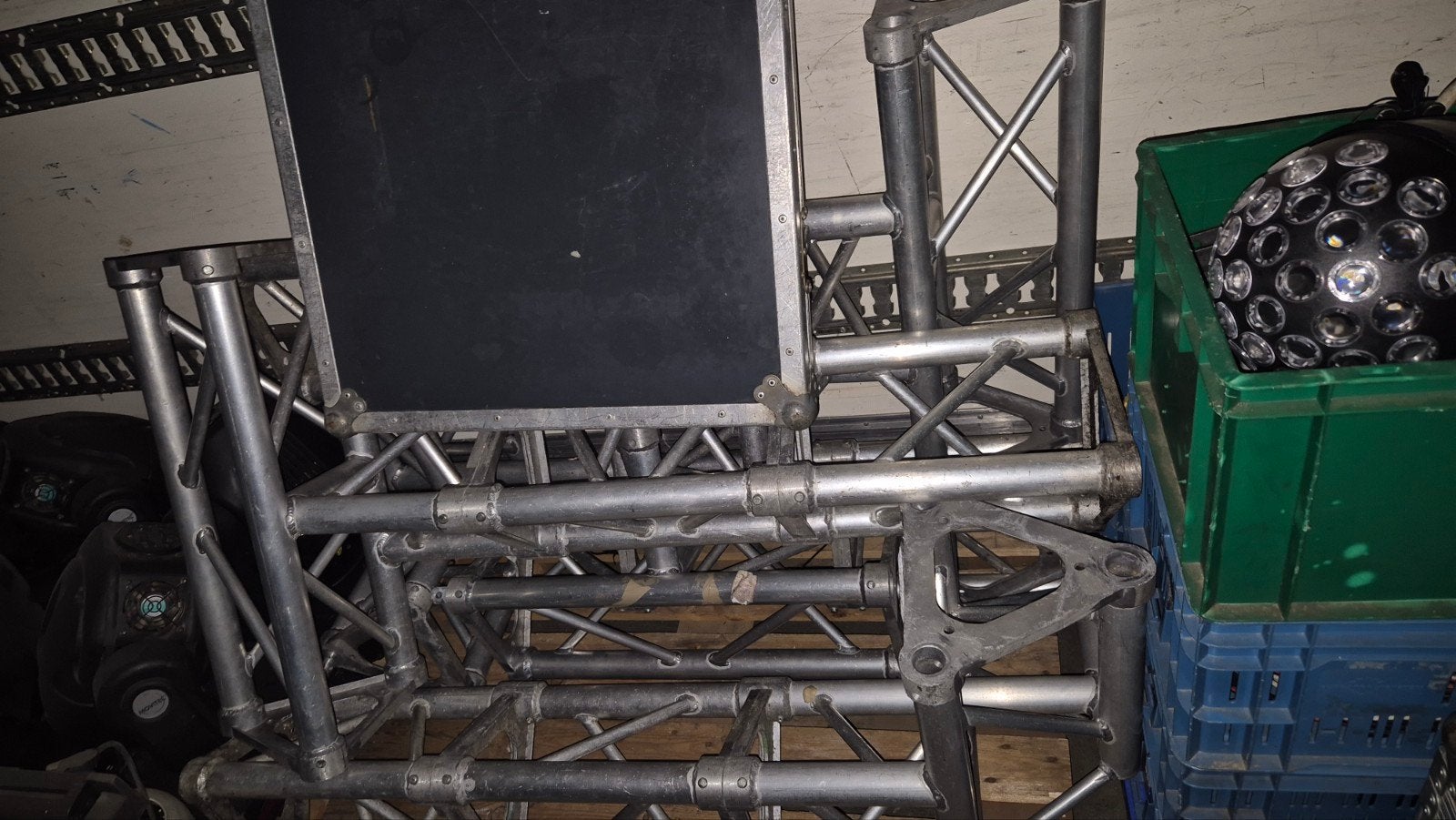 Truss set voor DJ booth - geschikt voor DJ set of all-in-one, Ophalen of Verzenden, Gebruikt