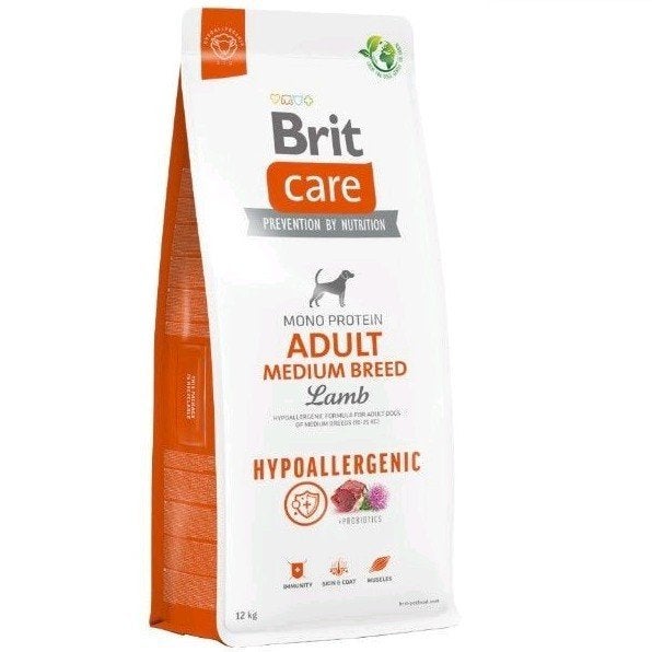 4 zakken 3kg  hondenvoer brit care hypoallergeen, Ophalen, Hond