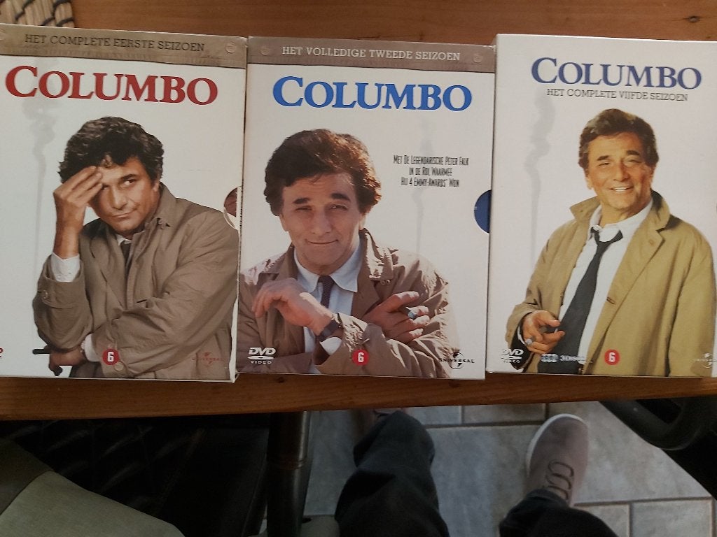 columbo  1  2  en 5, Ophalen of Verzenden, Zo goed als nieuw, Seizoen 5, Drama