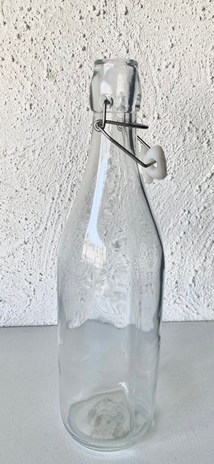 leuke  HELDERGLAZEN BEUGELFLES, Ophalen, Nieuw, Glas, Modern