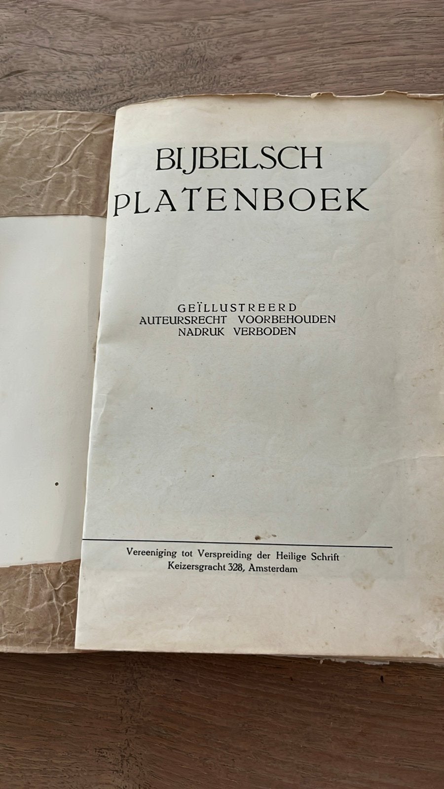 Bijbelsch Platenboek - Geïllustreerd, Ophalen of Verzenden