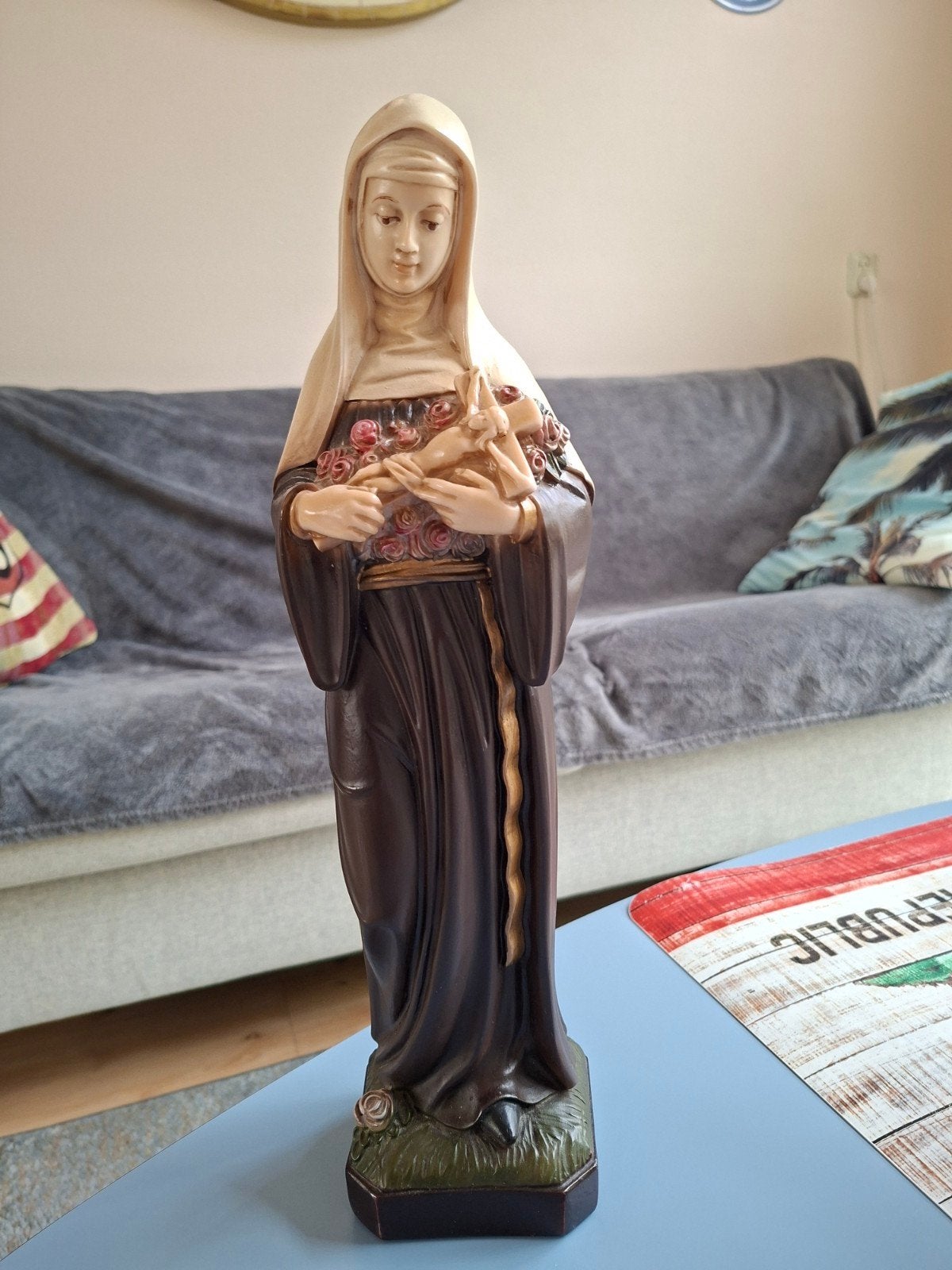 Theresia beeld 40 cm, Antiek en Kunst, Ophalen of Verzenden