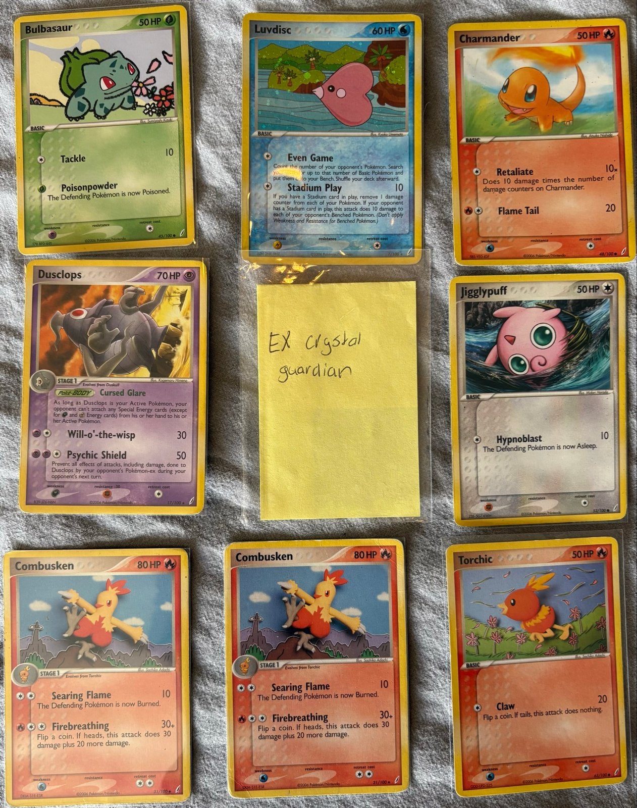 Crystal Guardian set, Ophalen of Verzenden, Gebruikt, Meerdere kaarten