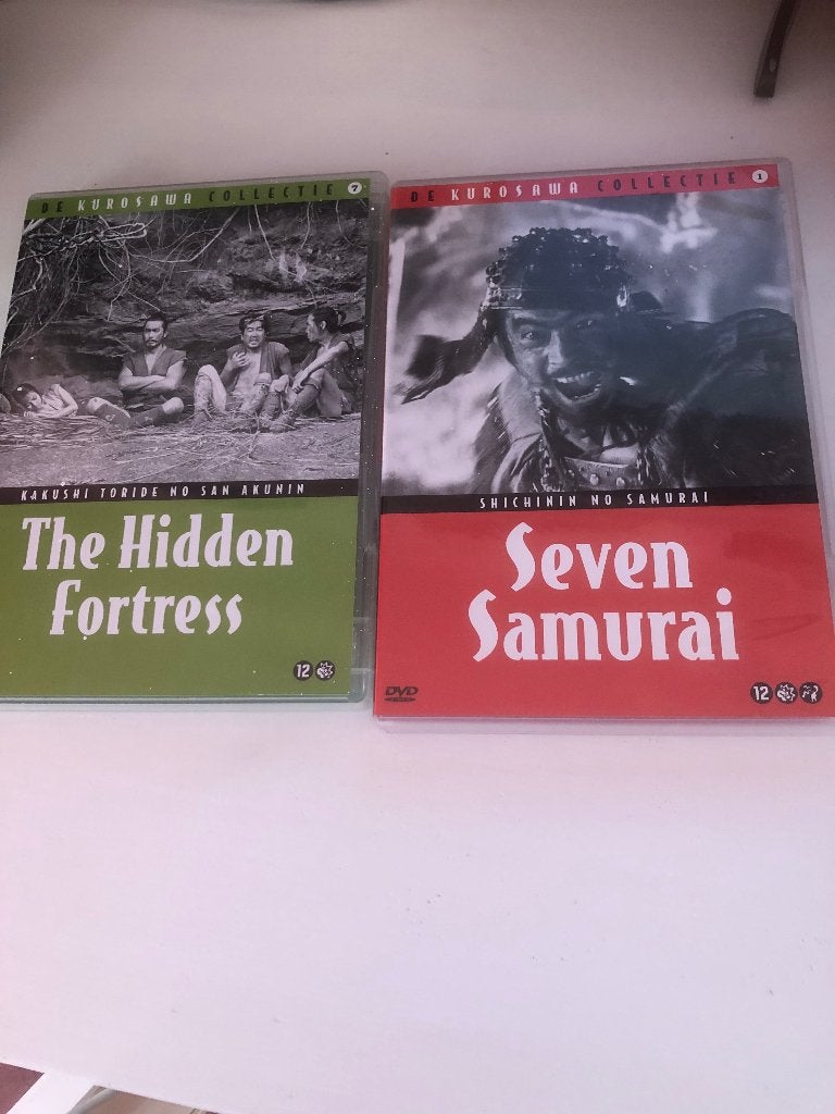 Akira Kurosawa Seven Samurai + The Hidden Fortress, Cd's en Dvd's, Vanaf 16 jaar, Nederlands, Overige genres, Ophalen of Verzenden