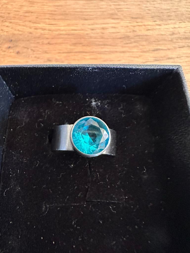 Melano ring met verwisselbare steentjes in diverse kleuren, Ophalen of Verzenden, Zo goed als nieuw