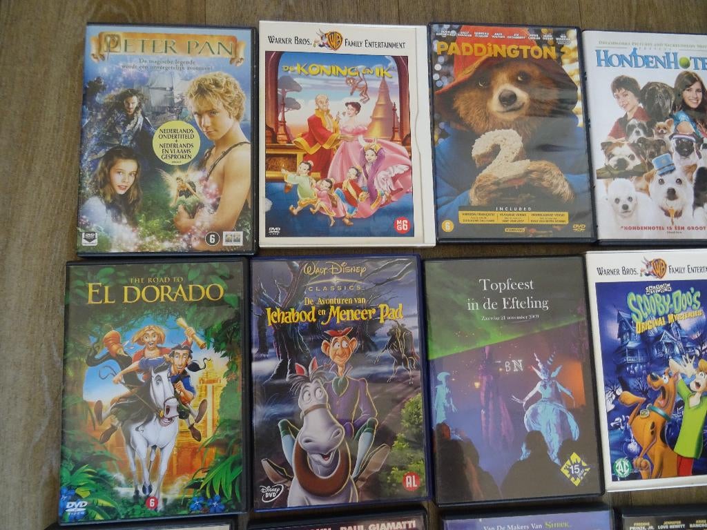 25 DVD, kinderfilms, Alle leeftijden, Overige genres, Ophalen of Verzenden, Zo goed als nieuw