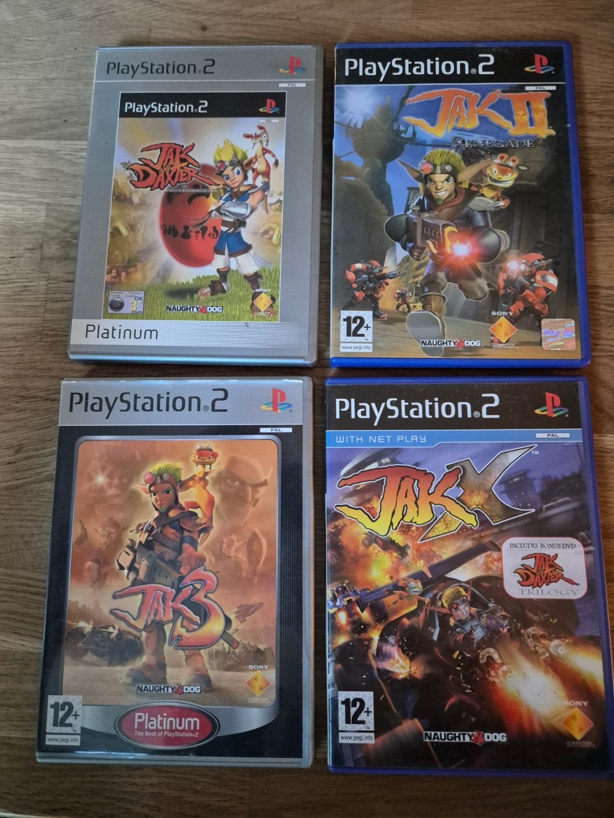 PlayStation 2 Games: Sly Raccoon, Jak II, Jak 3, Jak X, Avontuur en Actie, Gebruikt, 1 speler, Ophalen of Verzenden