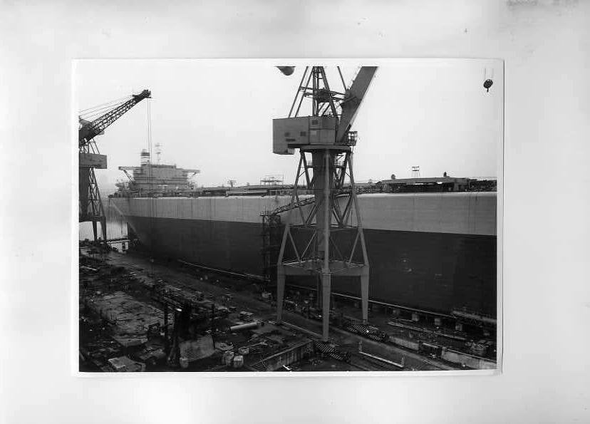 scheepvaart-foto-werf SWAN HUNTER-haverton--5x, Verzamelen, Scheepvaart, Ophalen of Verzenden, Zo goed als nieuw, Motorboot, Boek of Tijdschrift