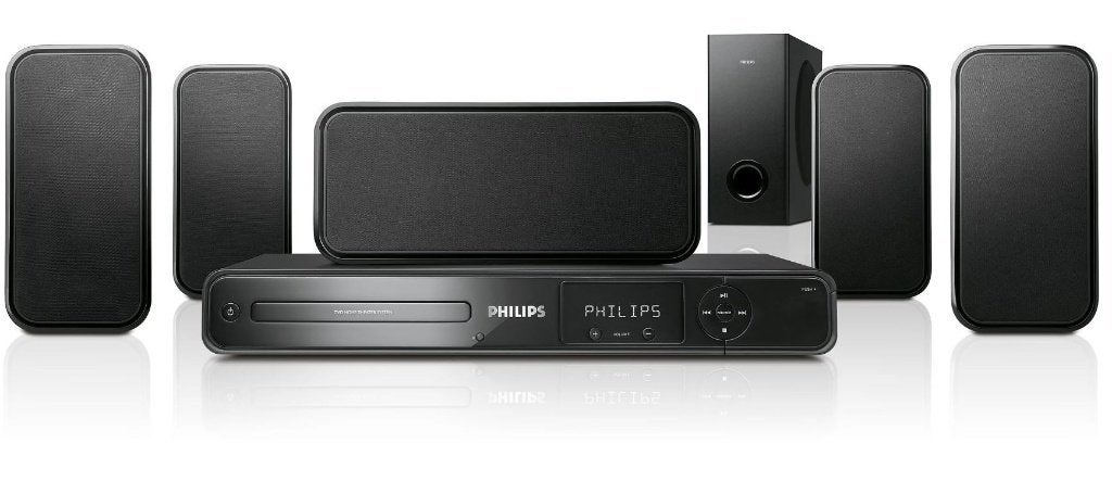 Philips DVD home cinema-systeem HTS3164/12, Philips, 70 watt of meer, Ophalen of Verzenden, Zo goed als nieuw