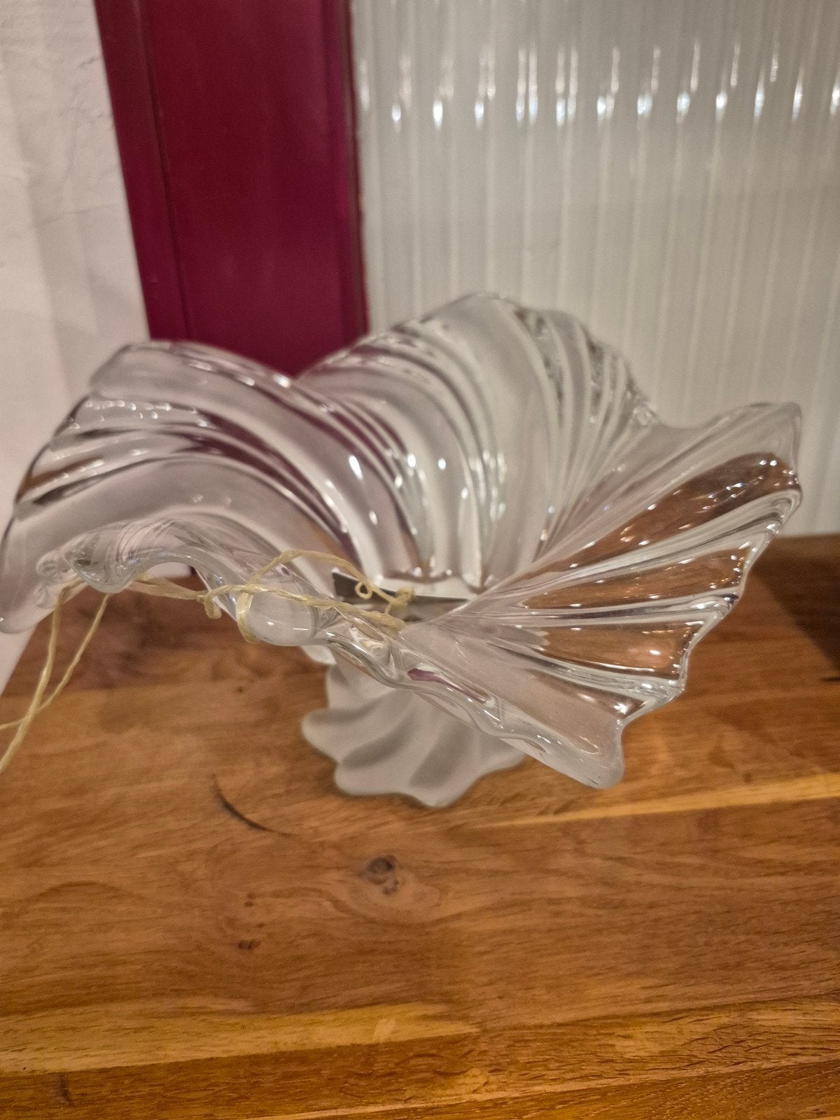 Prachtige glazen schaal/fruitschaal (lalique stijl ), Ophalen of Verzenden