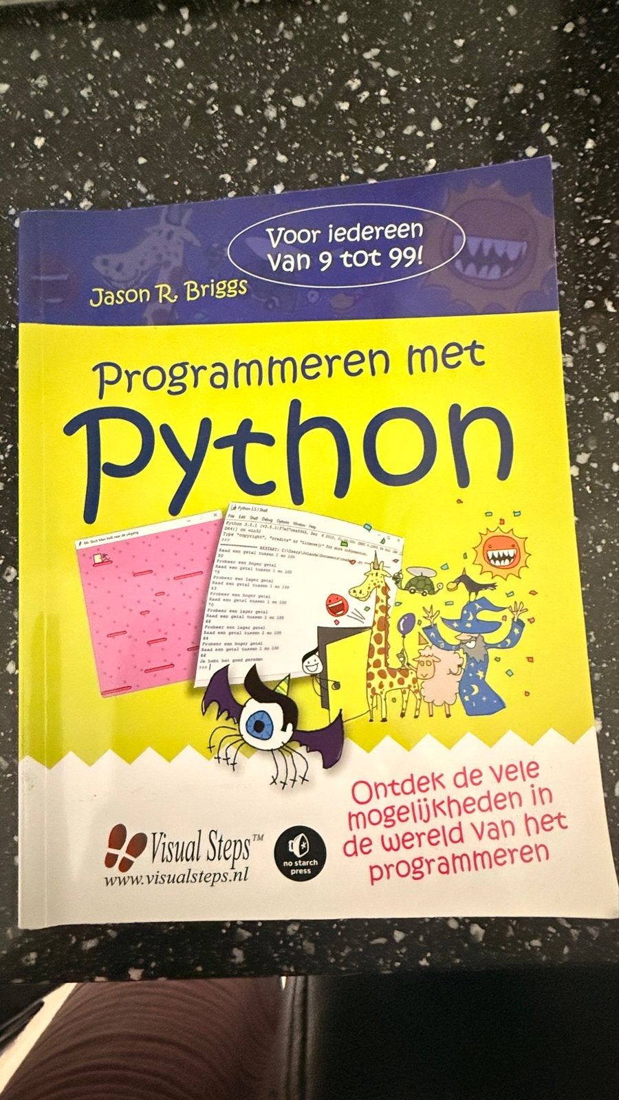 Programmeren met Python - Voor iedereen van 9 tot 99!, Boeken, Ophalen, Zo goed als nieuw, Programmeertaal of Theorie