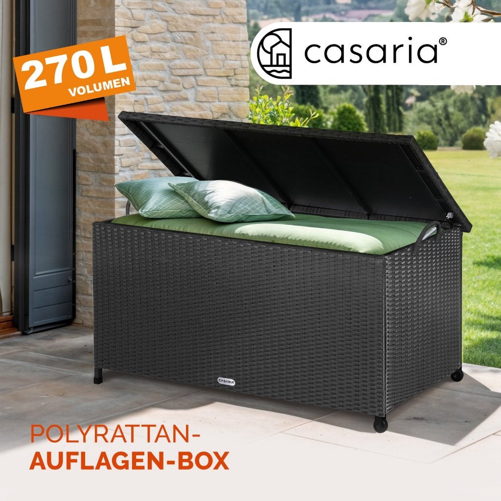 Opbergbox tuinkist + wielen 117x53x60cm 270L GRATIS BEZORGD, Verzenden, Nieuw, Nvt, Nvt