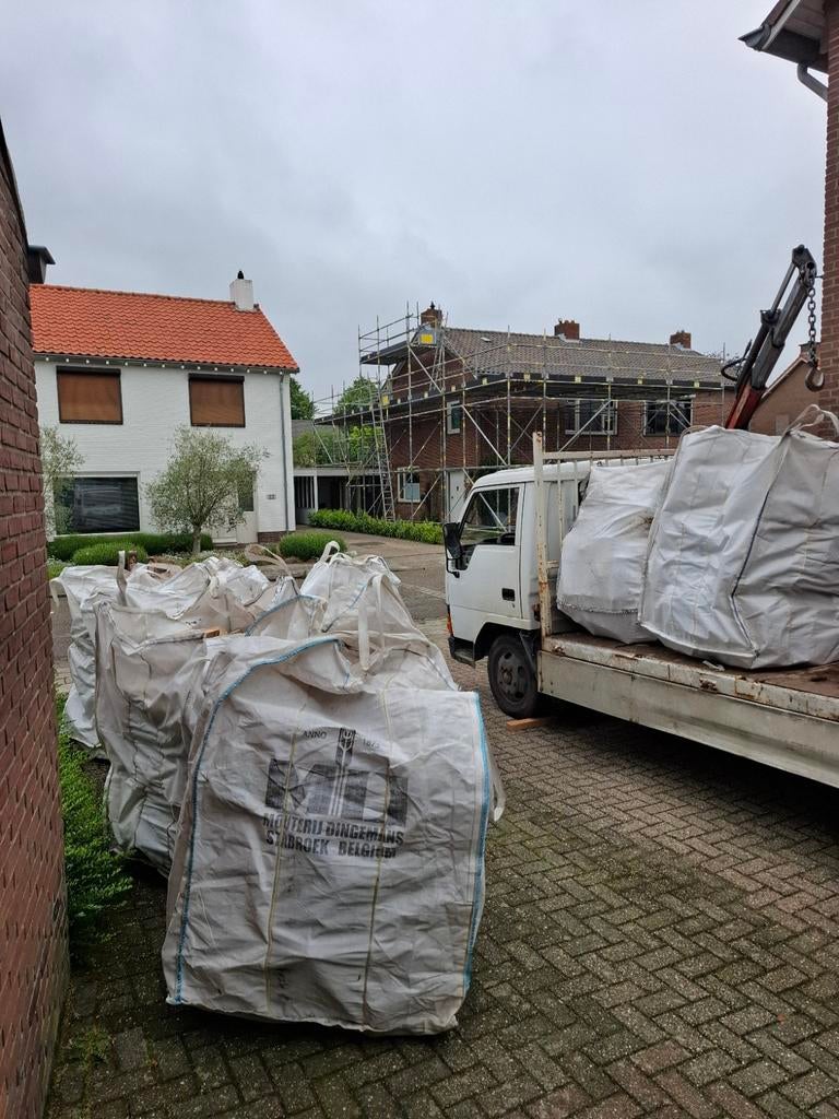 Statiegeld Big Bag 1 m³ 7 stuks, 5 euro p/s bijna gratis, Ophalen, Zo goed als nieuw