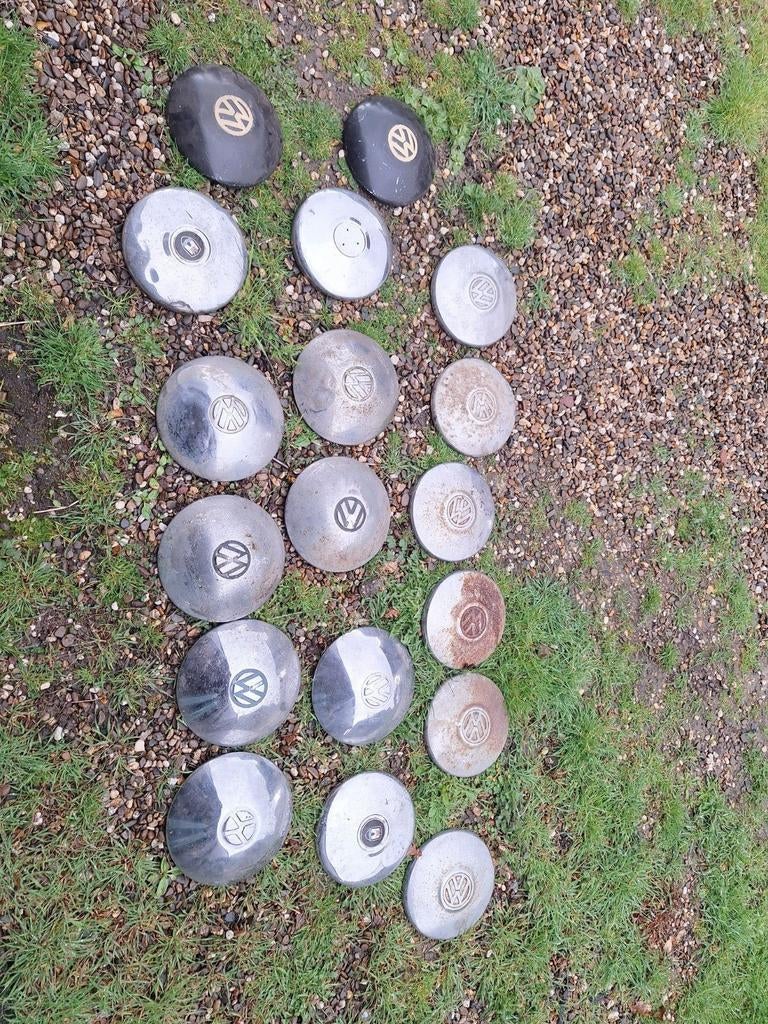 VW Kever wieldoppen 5x205 en 4x130 - diverse stijlen, Auto diversen, Wieldoppen, Gebruikt, Ophalen of Verzenden
