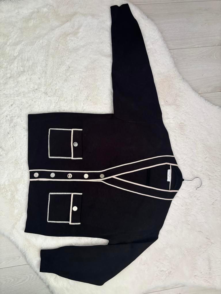 Sandro trui maat 0 , helemaal nieuwe, Ophalen of Verzenden, Zo goed als nieuw, Maat 34 (XS) of kleiner, Zwart