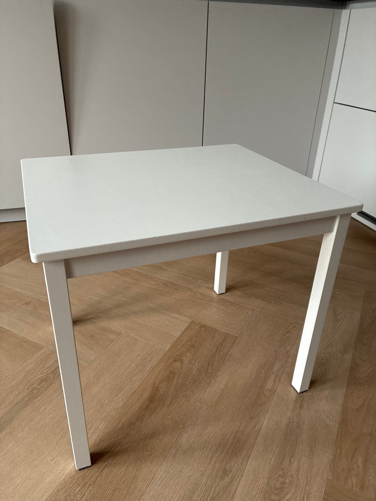 Witte ikea kinder tafel, Ophalen, Minder dan 50 cm, Gebruikt, 100 tot 150 cm