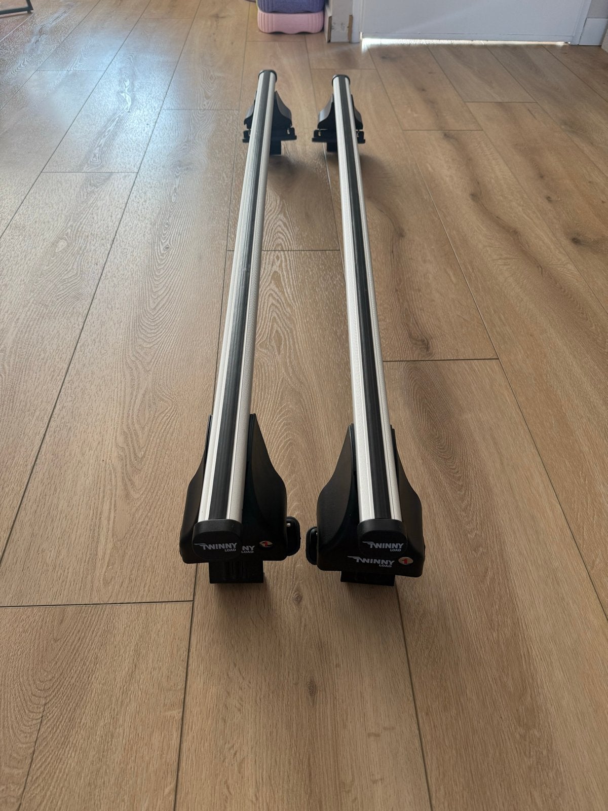 Twinny Load Dakdragers ALU A43(gebruikt voor Ford Focus), Ophalen, Zo goed als nieuw