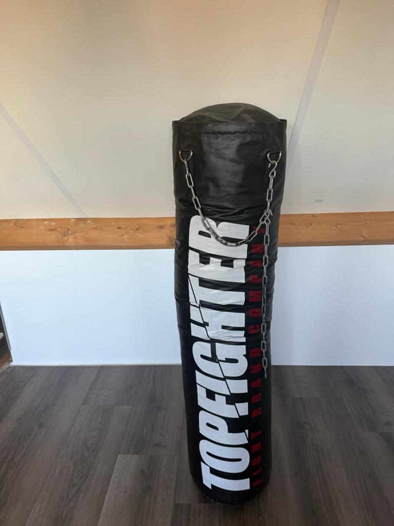 Topfighter bokszak / punching bag – goede staat - 160cm ~60k, Ophalen of Verzenden, Gebruikt, Bokszak