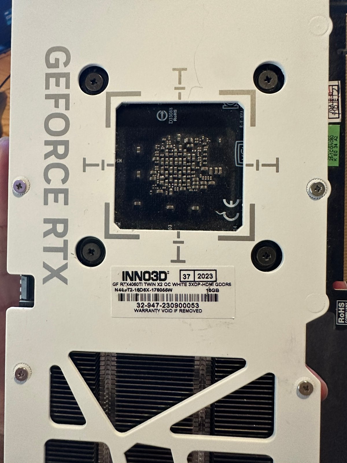 Inno3D RTX 4060 Ti 16GB White | Tested | Gaming GPU, Computers en Software, Videokaarten, GDDR6, PCI-Express 4, Ophalen of Verzenden