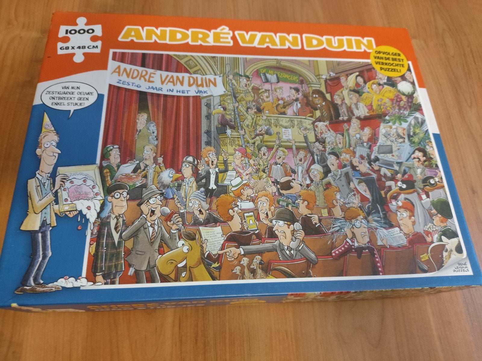 Andre van duin, Ophalen of Verzenden, 500 t/m 1500 stukjes, Gebruikt