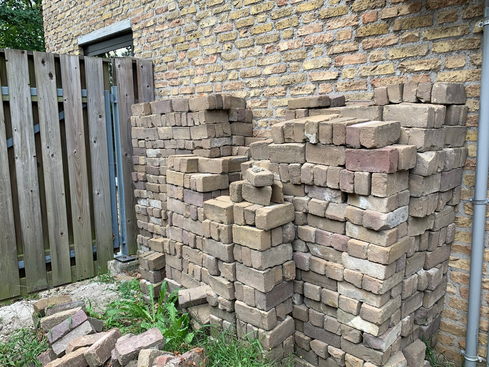 Oude gebakken waaltjes, Ophalen, Gebruikt, 10 m² of meer, Klinkers