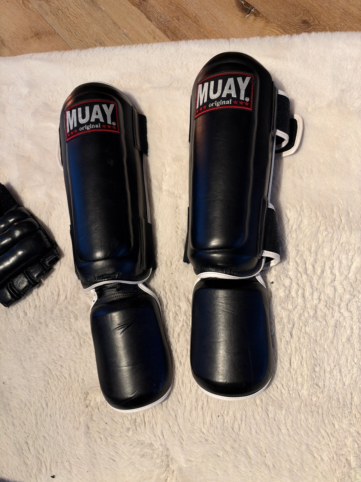 Muay scheenbeschermers, Sport en Fitness, Overige, Maat XL, Vechtsportbescherming, Ophalen of Verzenden