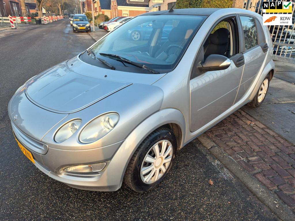 Smart Forfour 1.3 pulse airco en leer, Elektrische ramen, Bedrijf, Handgeschakeld, Euro 4