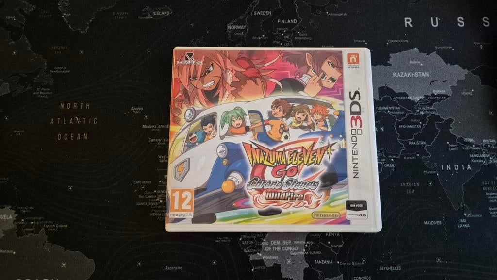 Inazuma Eleven Go Chrono Stones Wildfire - Nintendo 3DS, Spelcomputers en Games, Games | Nintendo 2DS en 3DS, Online, 1 speler