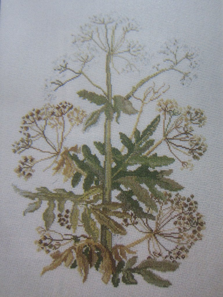 borduurpatroonen Weide bermkruiden ZOMER HERFST WINTER LENTE, Ophalen of Verzenden, Zo goed als nieuw, Handborduren, Patroon