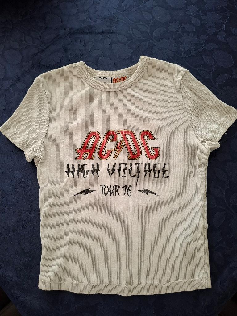 T shirt dames AC/DC Maatje SX, Beige, Ophalen of Verzenden, Korte mouw, Maat 34 (XS) of kleiner