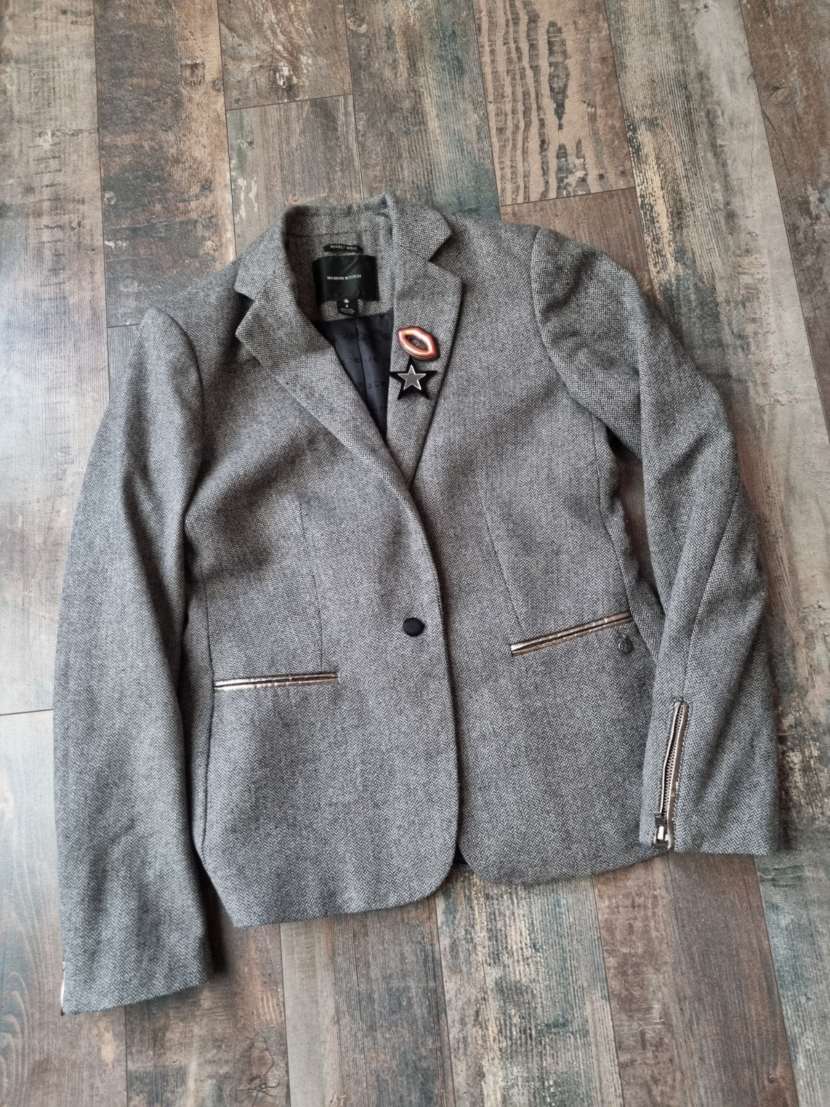 Maison scotch blazer jasje maat M, Maat 38/40 (M), Zo goed als nieuw, Jasje, Maison Scotch