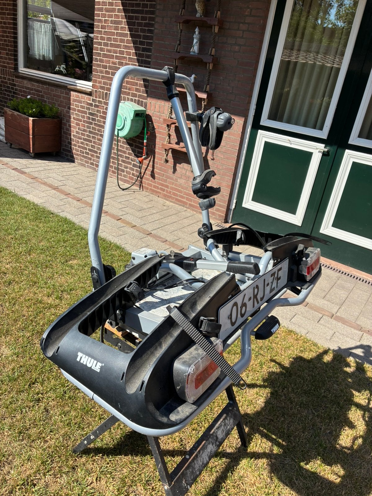 Thule fietsdrager E-bike, Auto diversen, Fietsendragers, Ophalen, Zo goed als nieuw, Trekhaakdrager
