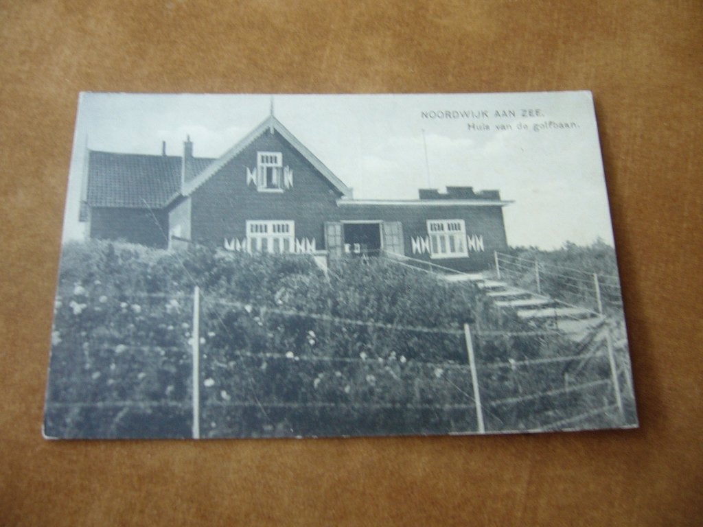 NOORDWIJK AAN ZEE  =  HUIS VAN DE GOLFBAAN, Ophalen of Verzenden, 1920 tot 1940, Ongelopen, Zuid-Holland