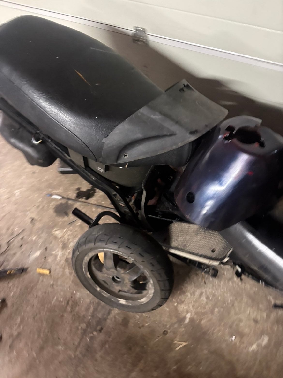 Skipper frame zonder kenteken met kappen, Ophalen, Gebruikt, Frame, Piaggio