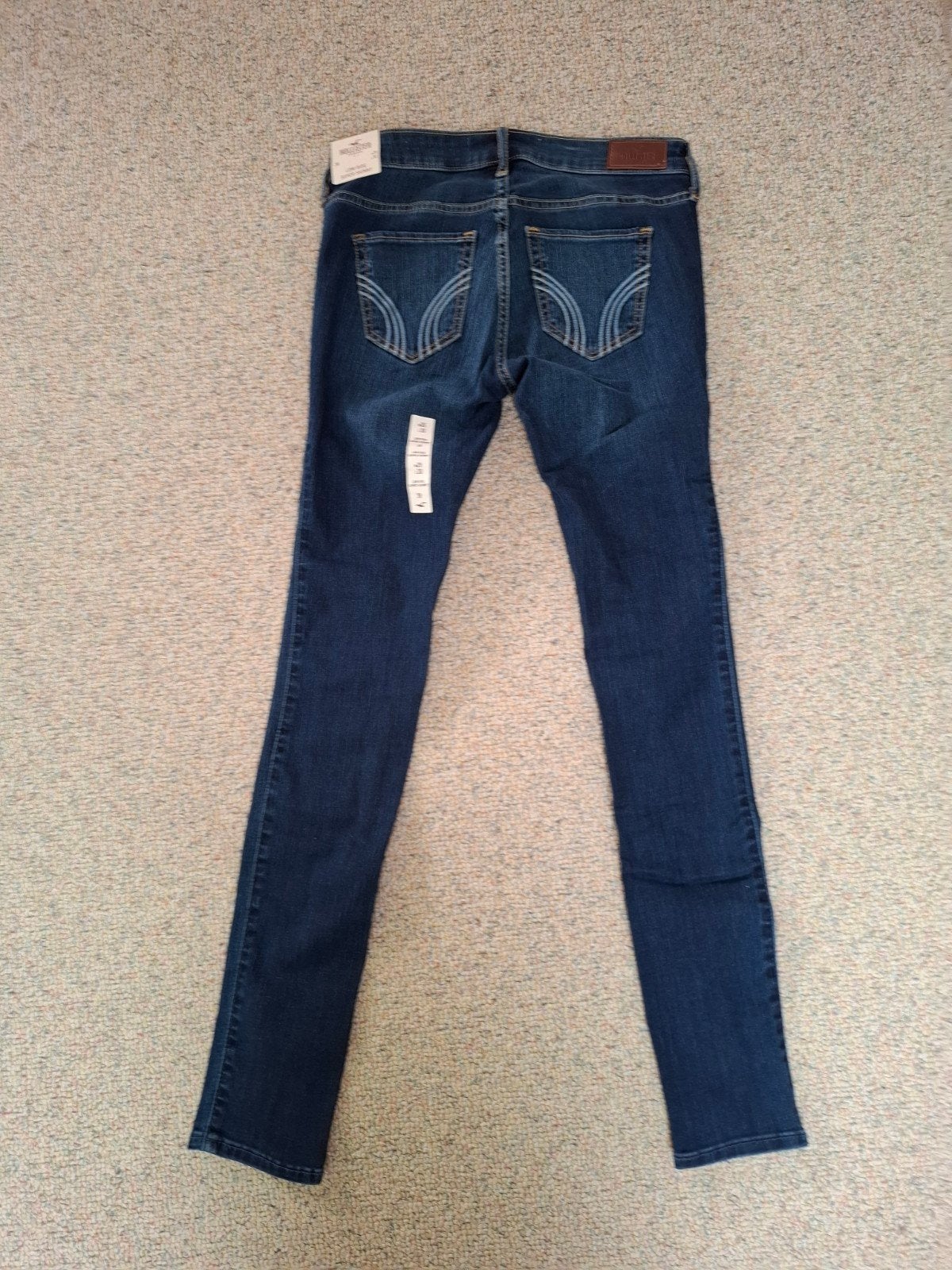 Hollister Low Rise Super Skinny Jeans W26 L30, Blauw, Nieuw, Ophalen of Verzenden, W27 (confectie 34) of kleiner