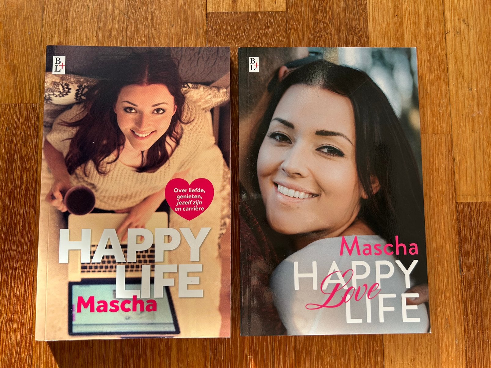 Happy Life & Happy Love Life - Mascha, Boeken, Ophalen of Verzenden, Zo goed als nieuw, Media