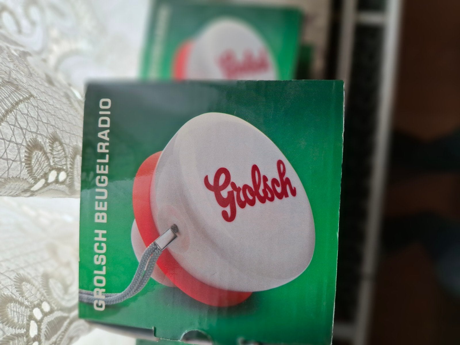 Nieuwe Grolsch Beugelradio's - Leuk voor de verzamelaar!, Ophalen of Verzenden, Nieuw, Radio