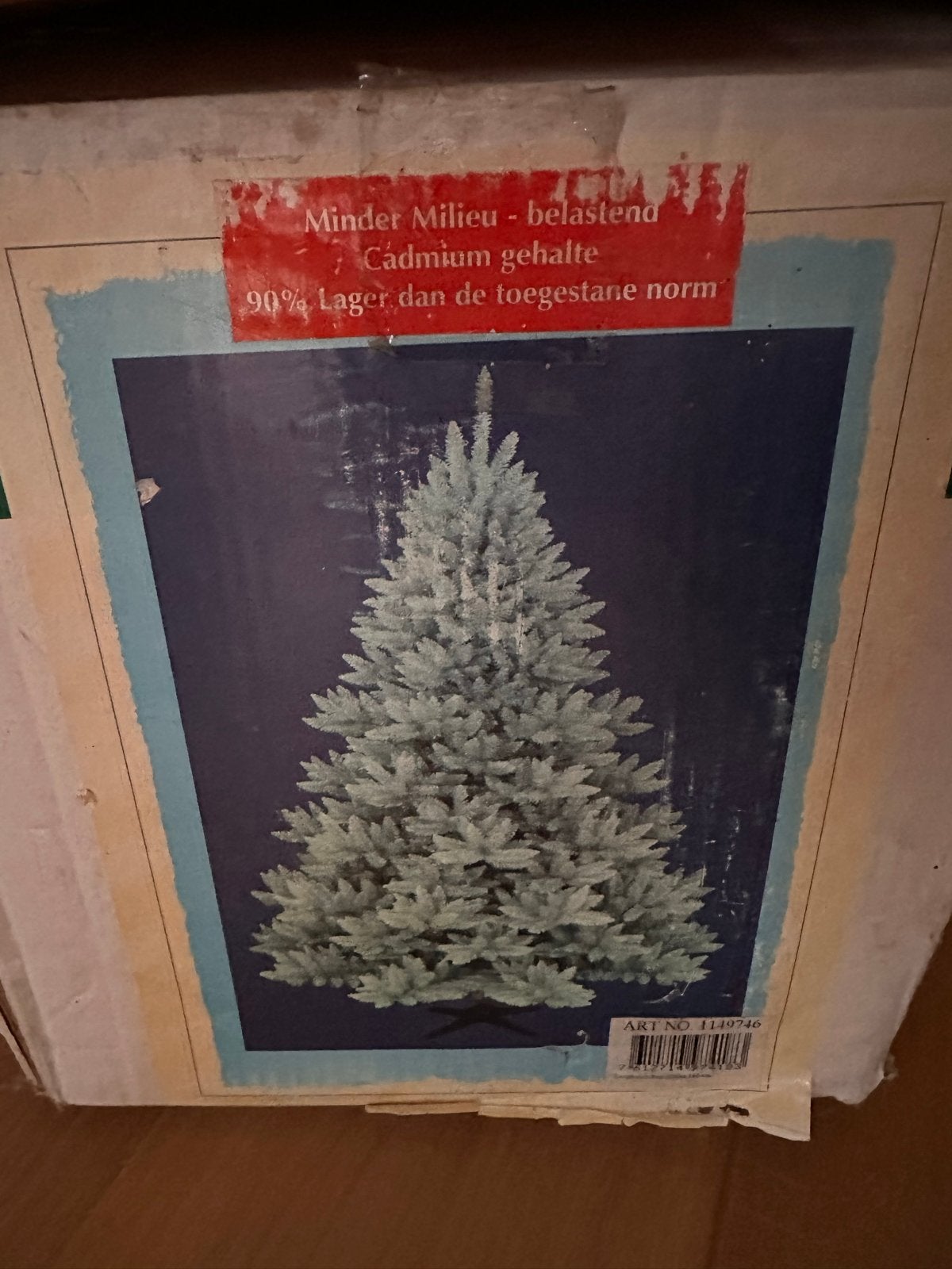 Kerstboom 1.80, Ophalen