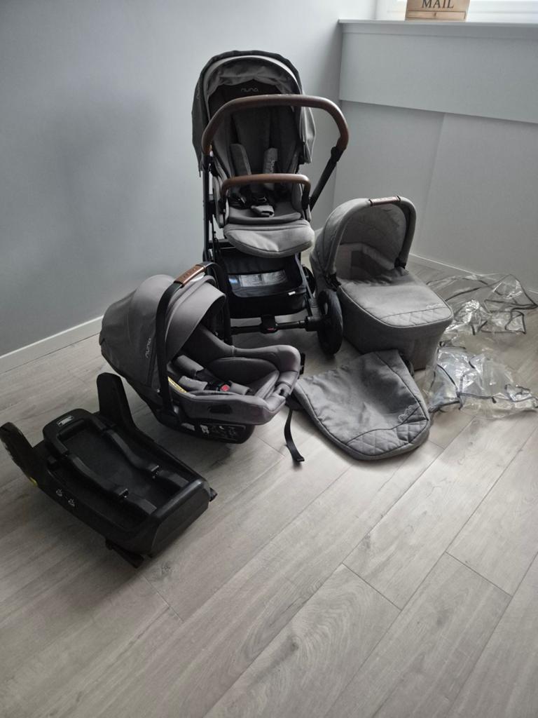 Kinderwagen nuna mixx compleet! Met isofix, Ophalen, Gebruikt, Overige typen