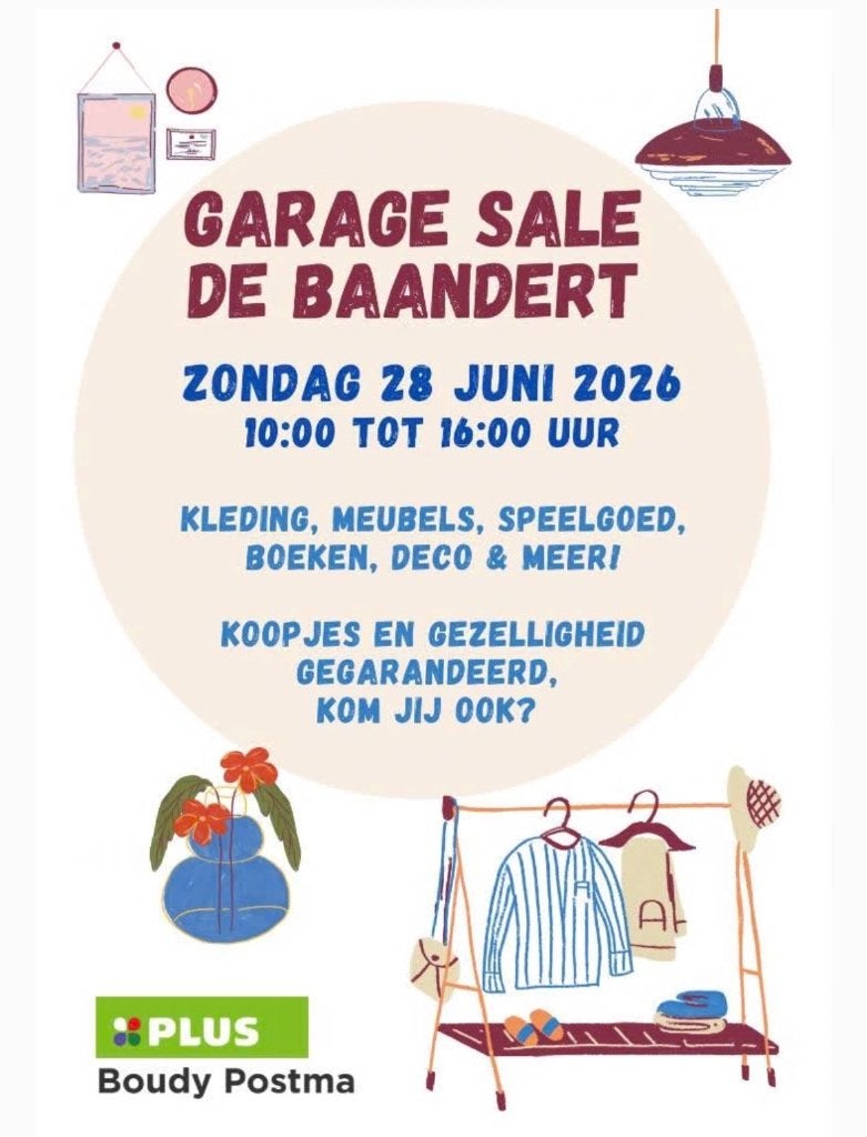Garagesale Baandert Sittard, Ophalen, Gebruikt