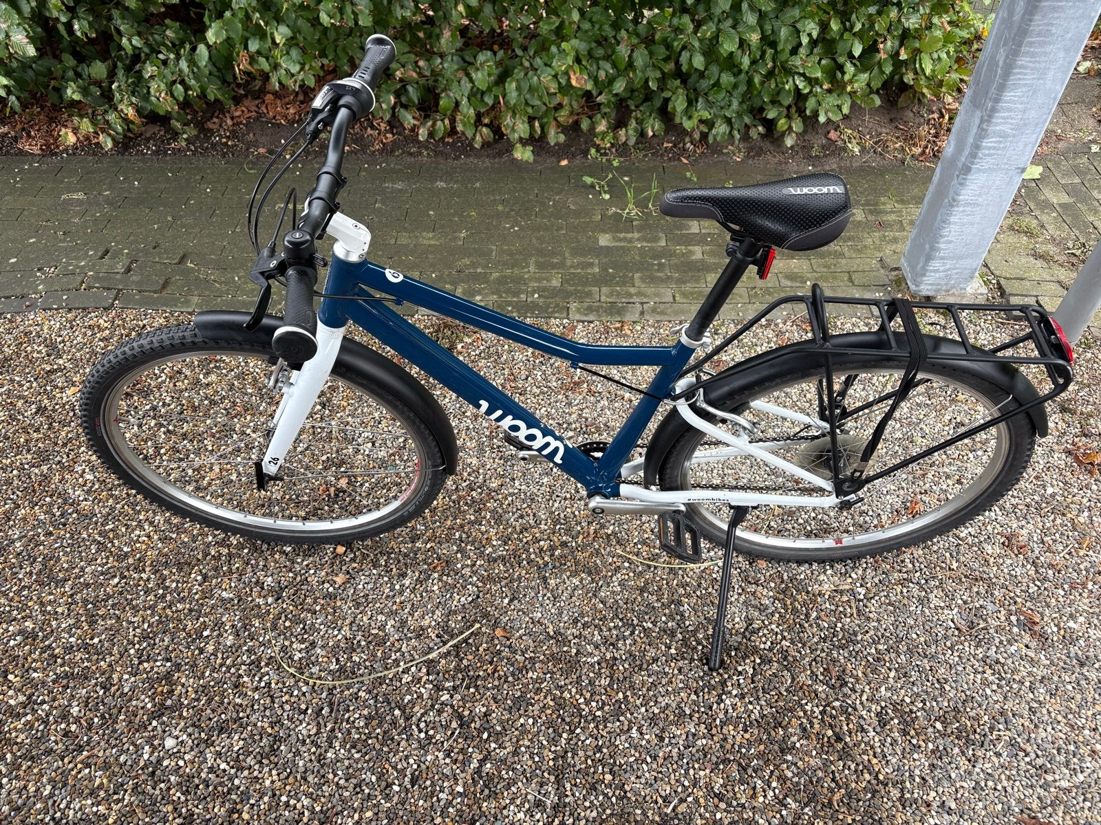 Woom 6 kinderfiets - Zo goed als nieuw, Fietsen en Brommers, Velgrem, Versnellingen, Minder dan 49 cm, Zo goed als nieuw