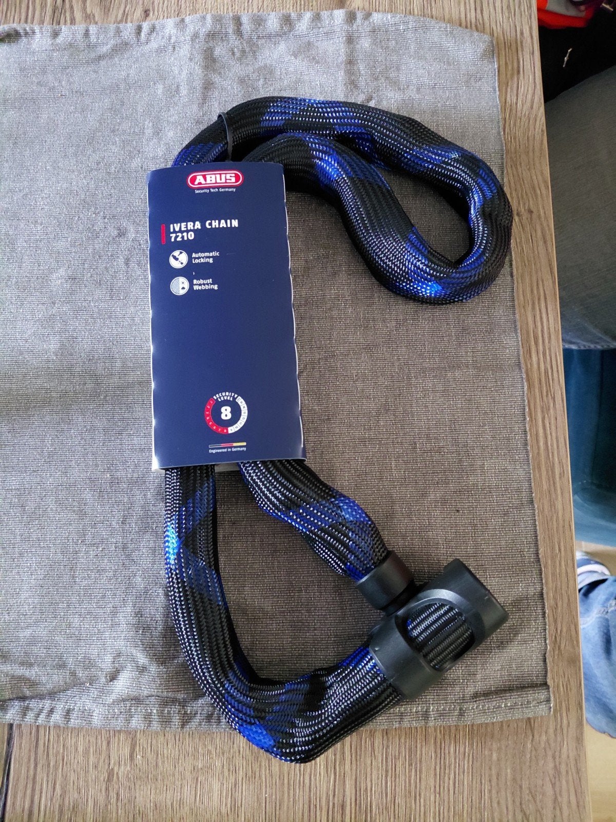 ABUS Ivera Chain 7210 Kettingslot - Nieuw, Ophalen of Verzenden, Nieuw, Kettingslot