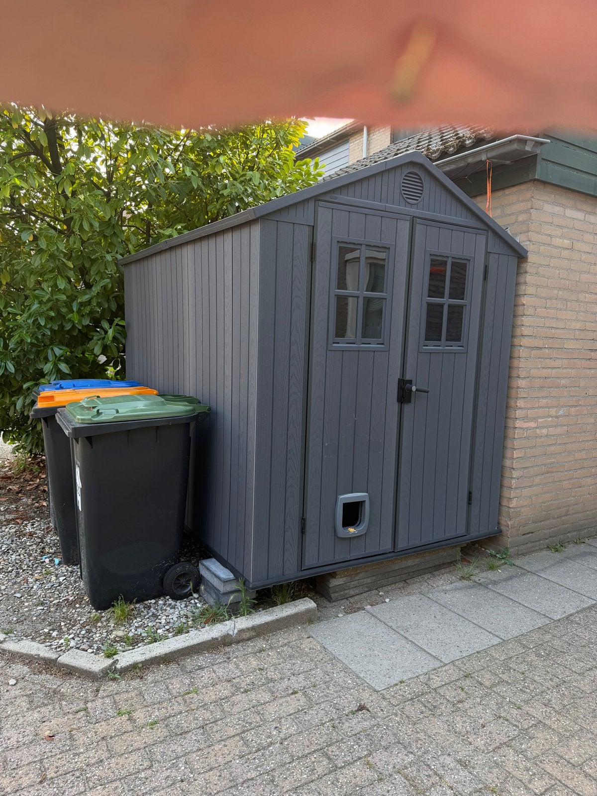 Keter Darwin 64 Tuinhuis met vloerpaneel, Kunststof, Tuinhuis, 2 ramen, Ophalen